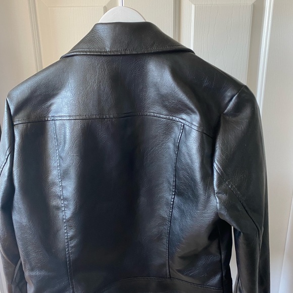 Brand new black leather jacket - Picture 2 of 3